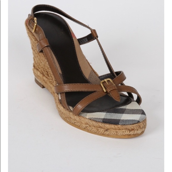 burberry espadrille sandals